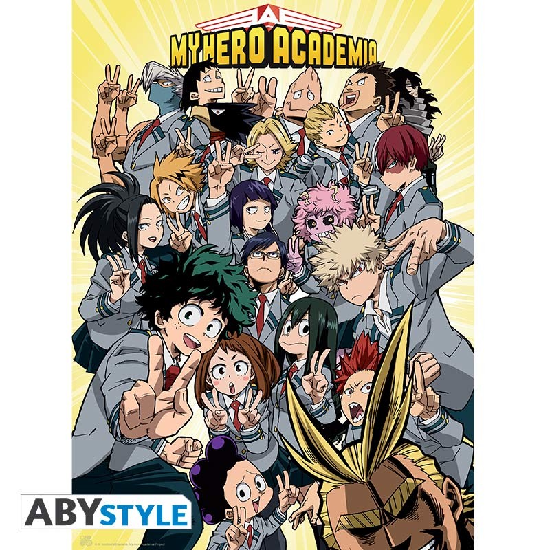 Poster - Flat - Poster - My Hero Academia - Classe