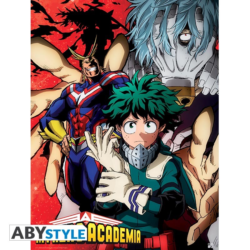 Poster - Flat - Poster - My Hero Academia - Deku Vs Tomura
