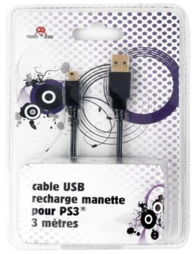 Aufkleber - Playstation - Mini-USB charging cable (PS3)
