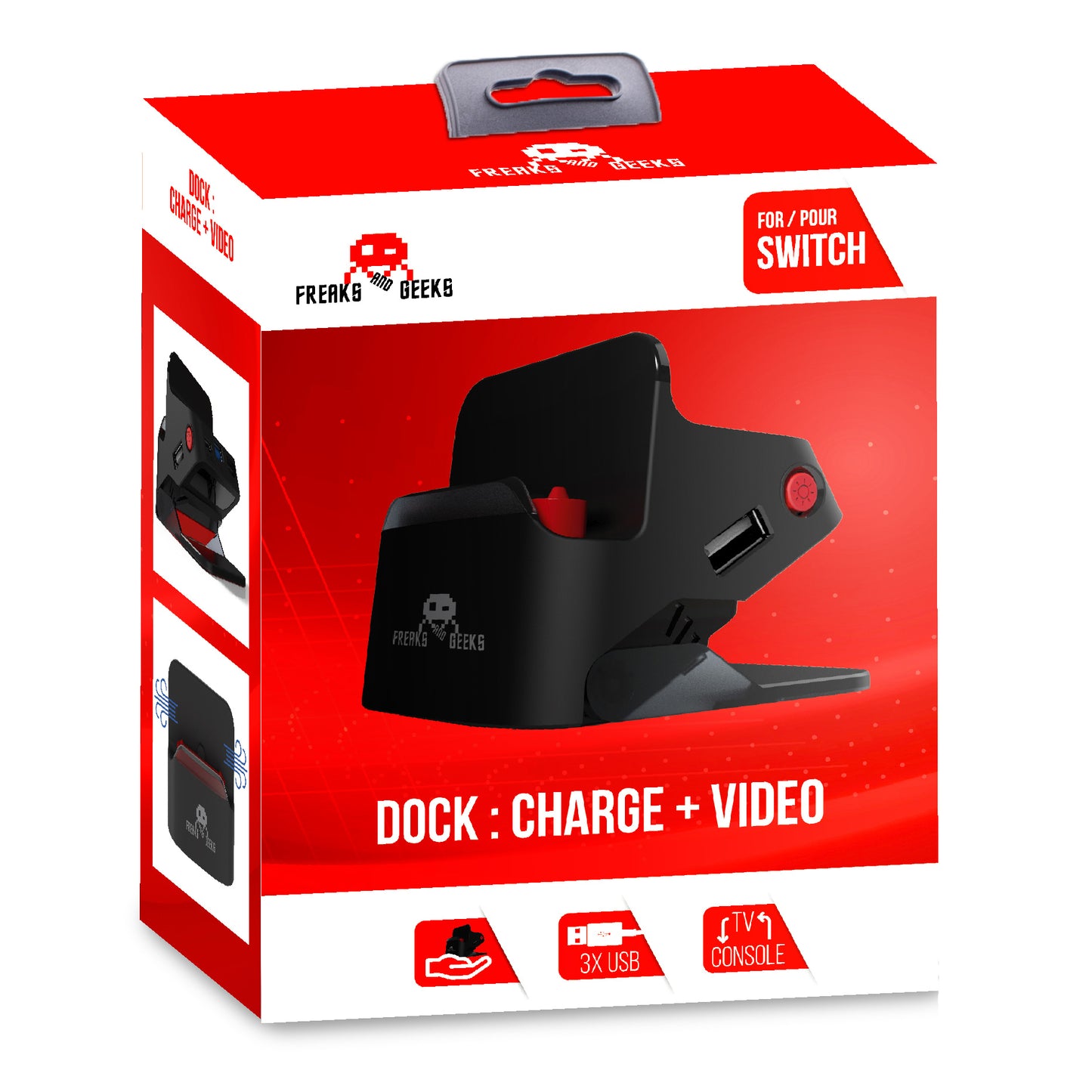 Videospiele - Nintendo Switch - Nintendo - Dock : Charge + Video