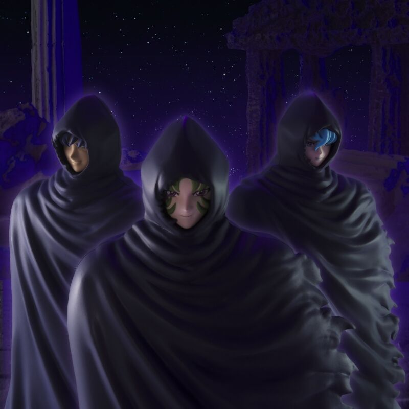 Statische Figur - Saint Seiya - The Three Mysterious Surplis
