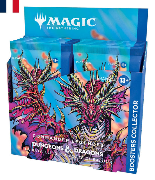 Sammelkarten - Collector Booster - Magic The Gathering - Commander Legends Baldur's Gate - Collector Booster Box