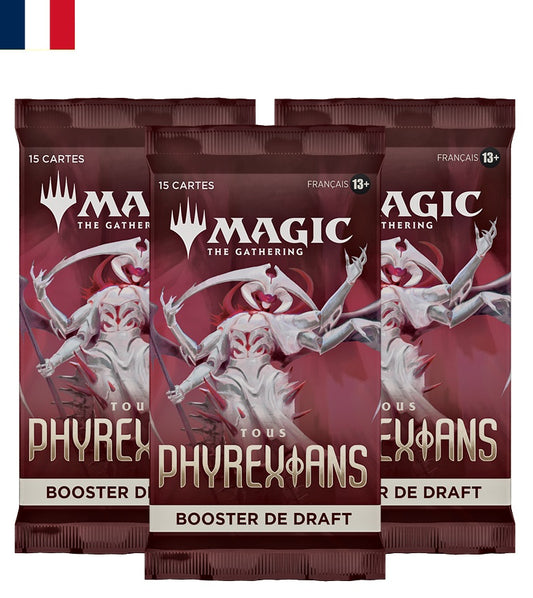 Sammelkarten - Draft 3 Boosters pack - Magic The Gathering - Phyrexia: Alles wird eins (Fr)