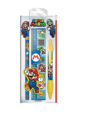 Schreibwaren-Set - Super Mario - Mario