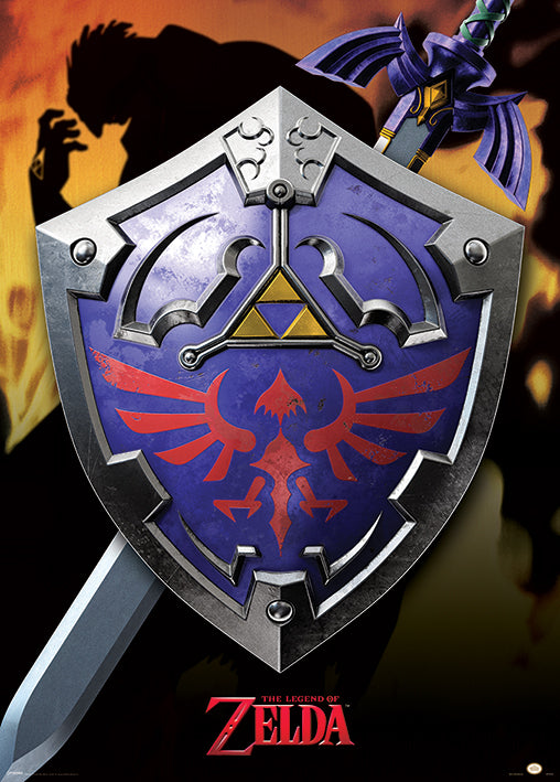 Poster - Zelda - Hylian Shield