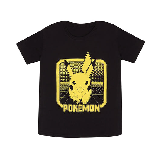 T-shirt - Pokemon - Retro Arcade - Pikachu - 12-13 ans