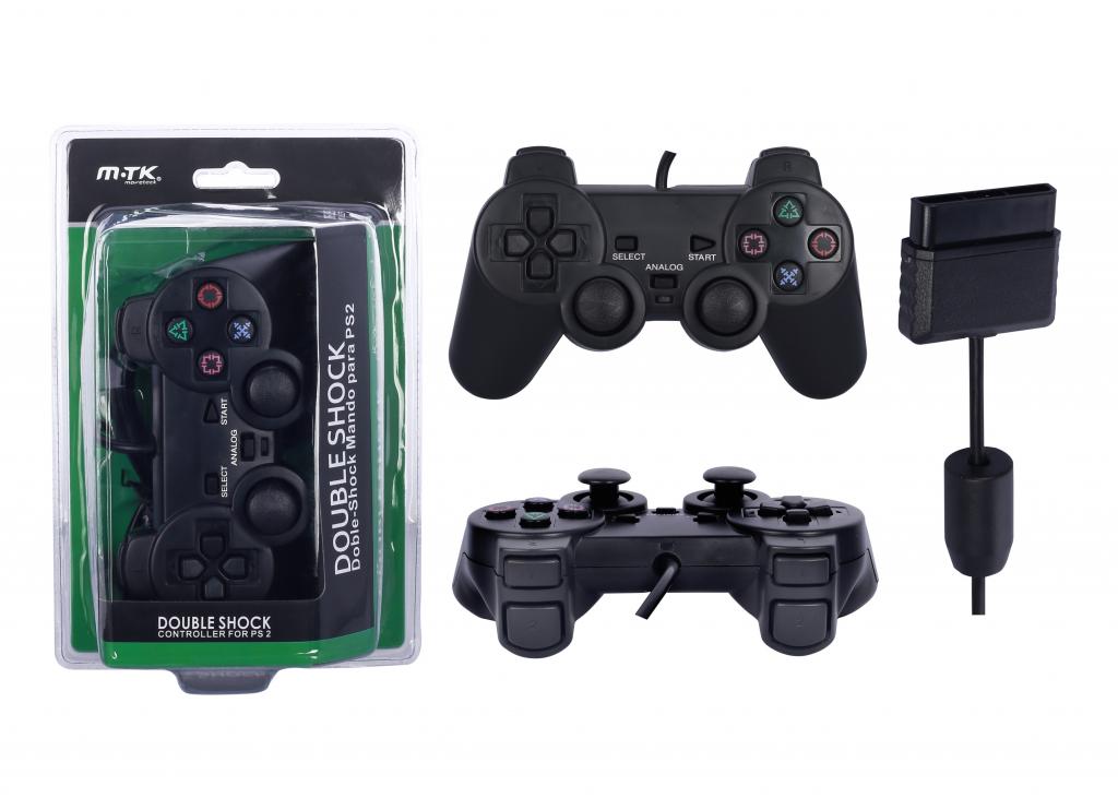 Verkabelter Controller - Playstation - PS2 Dualshock 2 Typ Controller