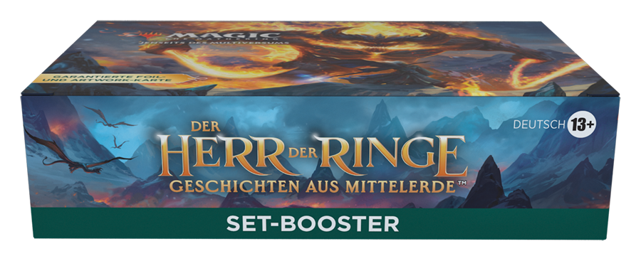 Sammelkarten - Set Booster - Universes Beyond - Magic The Gathering - Der Herr der Ringe
