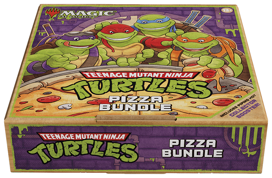 Sammelkarten - Gift Bundle - Magic The Gathering - Pizza Bundle - Teenage Mutant Ninja Turtles