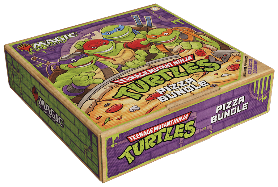 Sammelkarten - Gift Bundle - Magic The Gathering - Pizza Bundle - Teenage Mutant Ninja Turtles