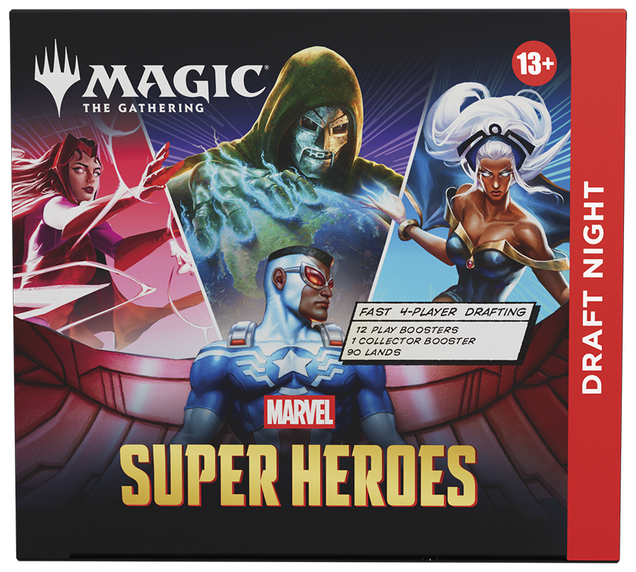 Sammelkarten - Draft Night - Magic The Gathering - Draft Night - Marvel Super Heroes
