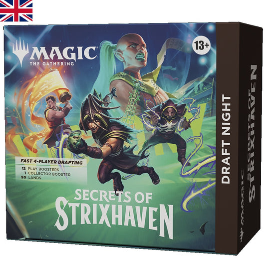 Sammelkarten - Draft Night - Magic The Gathering - Draft Night - Geheimnisse von Strixhaven - EN