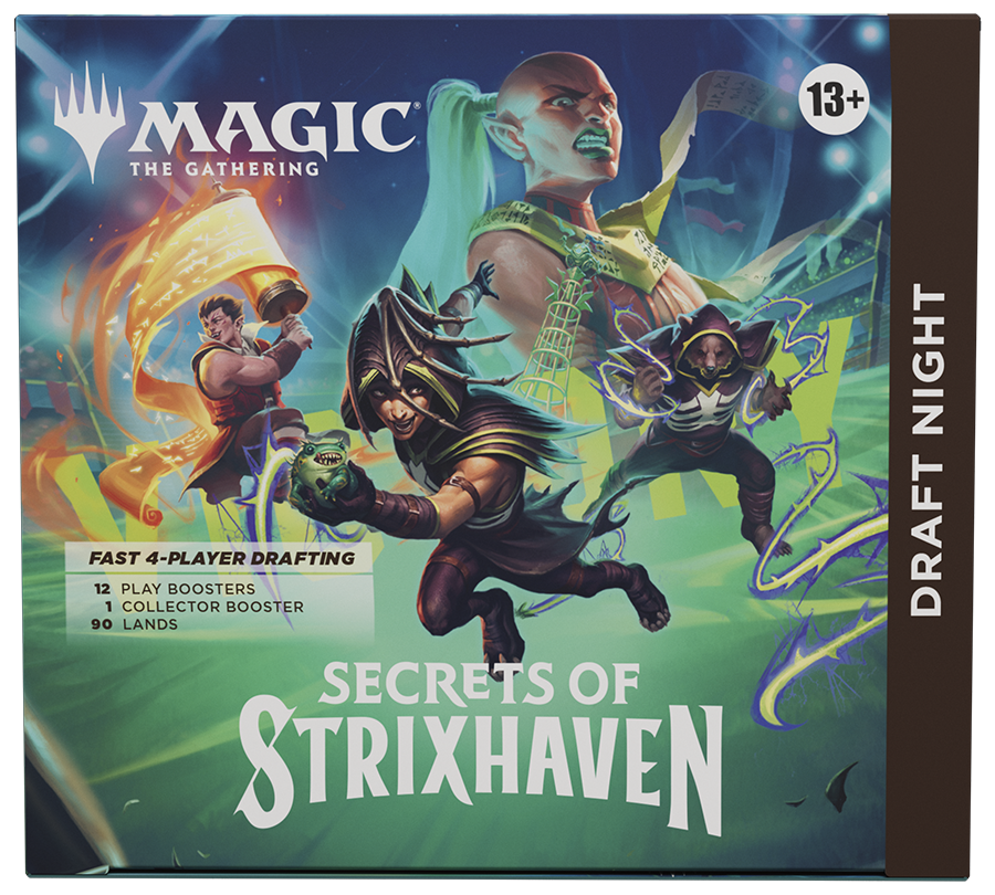 Sammelkarten - Draft Night - Magic The Gathering - Draft Night - Geheimnisse von Strixhaven - EN