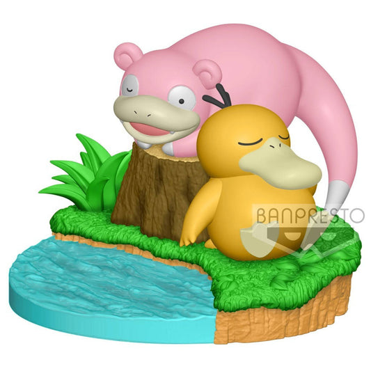 Statische Figur - Relax Time - Pokemon - Flegmon & Enton