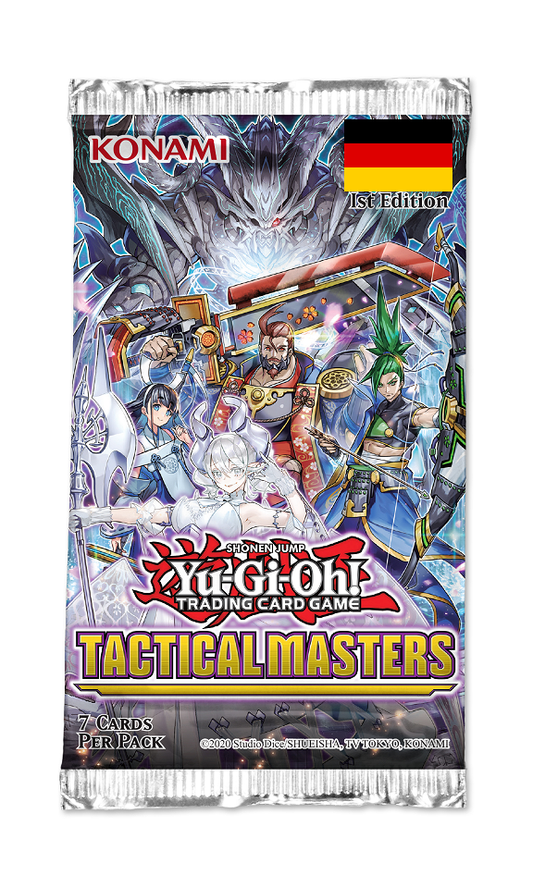 Sammelkarten - Booster - Yu-Gi-Oh! - Tactical Masters - Booster Pack