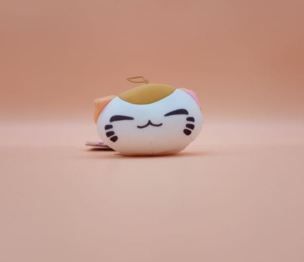 Plüsch - Nemuneko - Weiß und Beige - Coll. Anti-Stressball