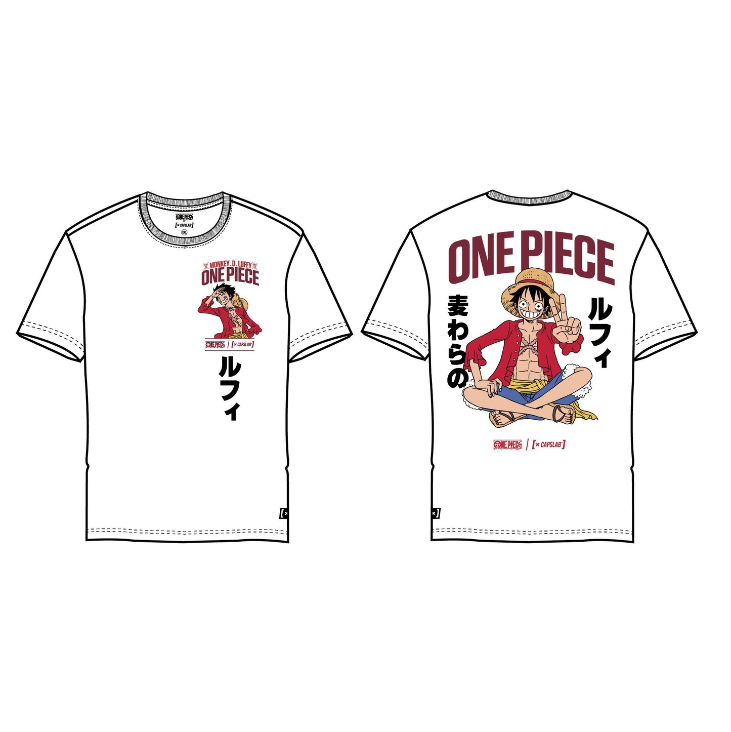 .T-shirt - One Piece - Monkey D. Luffy - 10 jahre