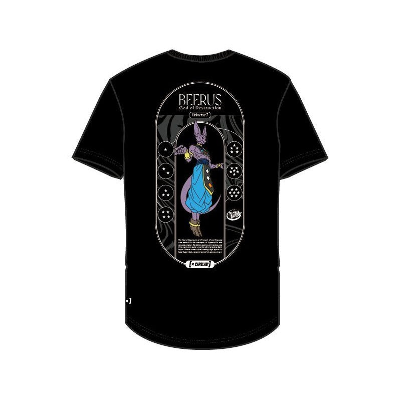 T-shirt - Dragon Ball - Beerus, Dio della Distruzione - XL