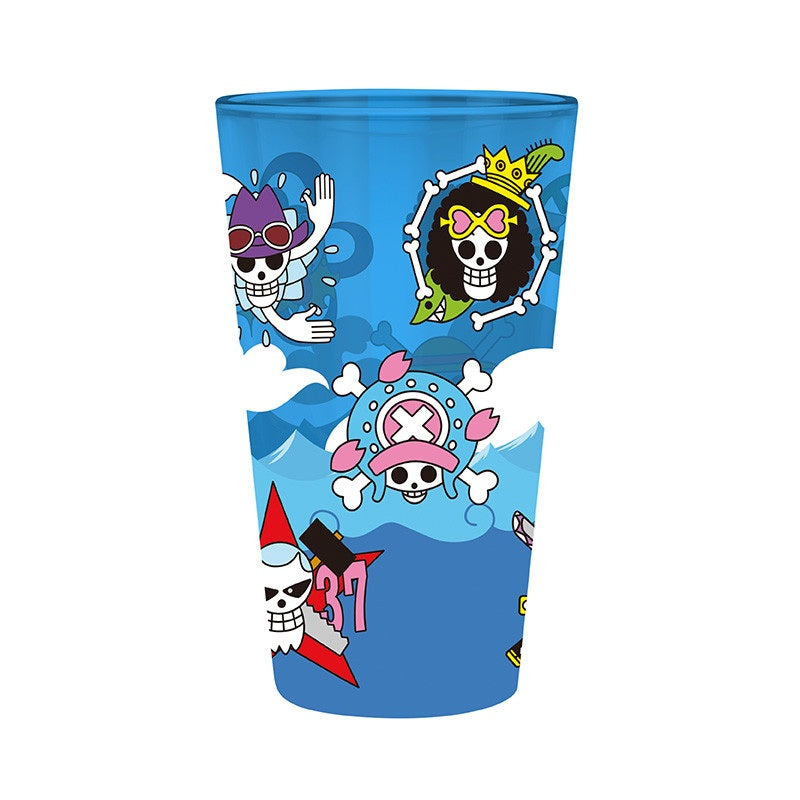 Glas - XXL - One Piece - Mugiwara-Piratenbande