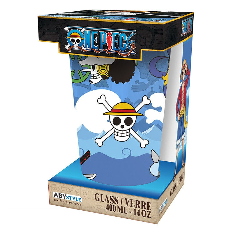 Glas - XXL - One Piece - Mugiwara-Piratenbande