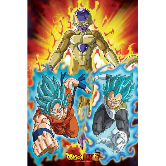 Poster - Gerollt und mit Folie versehen - Dragon Ball - Golden Freezer