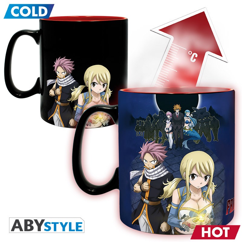 Becher - Thermoreaktiv - Fairy Tail - Natsu & Lucy