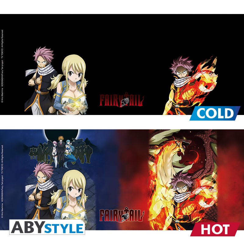 Becher - Thermoreaktiv - Fairy Tail - Natsu & Lucy