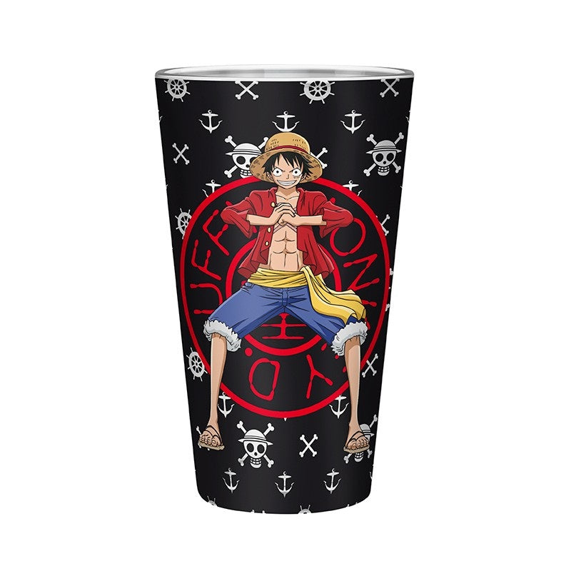 Glas - XXL - One Piece - Monkey D. Ruffy