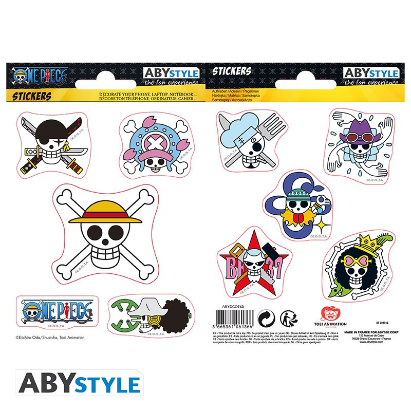 Aufkleber - Stickers - One Piece - Monkey D. Ruffy