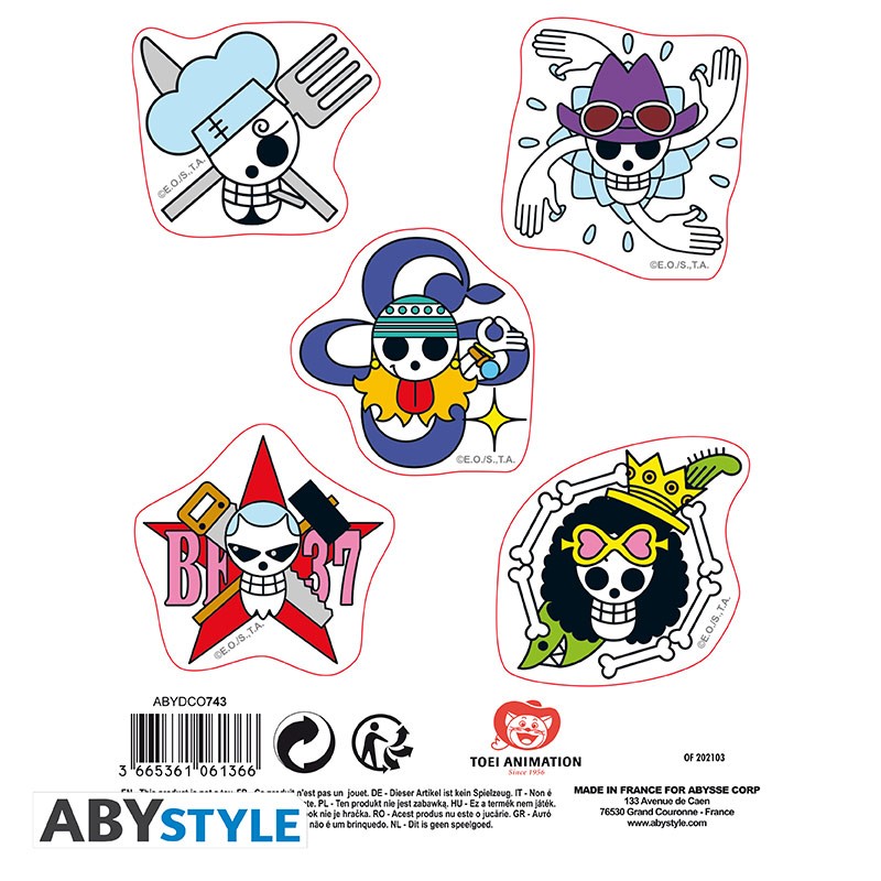 Aufkleber - Stickers - One Piece - Monkey D. Ruffy