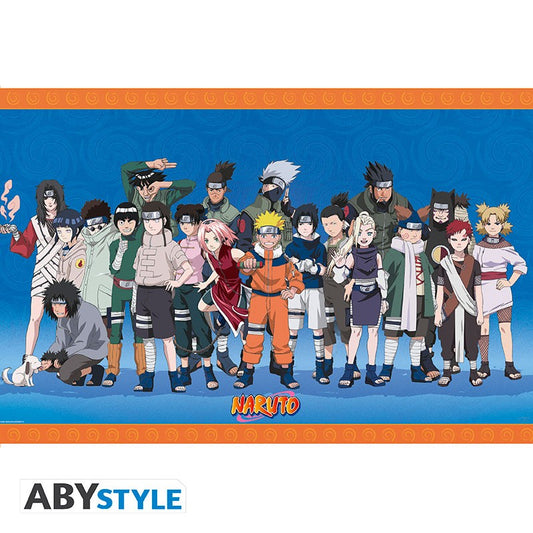 Poster - Gerollt und mit Folie versehen - Naruto - Konoha