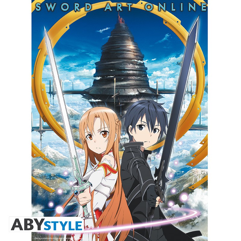 Poster - Flat - Sword Art Online - Heroes