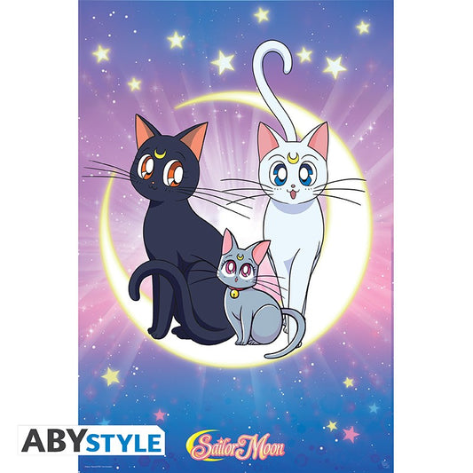 Poster - Gerollt und mit Folie versehen - Sailor Moon - Artemis