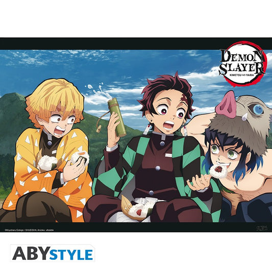 Poster - Flat - Demon Slayer - Trio