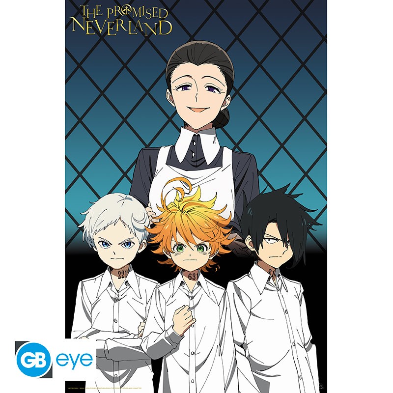 Poster - Gerollt und mit Folie versehen - The Promised Neverland - Isabella