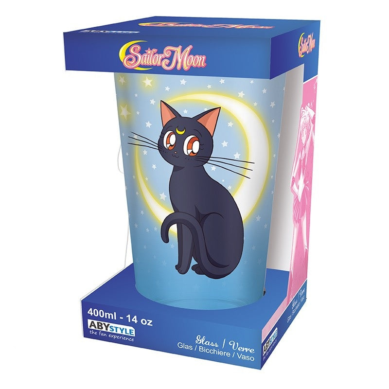 Glas - XXL - Sailor Moon - Luna & Artemis
