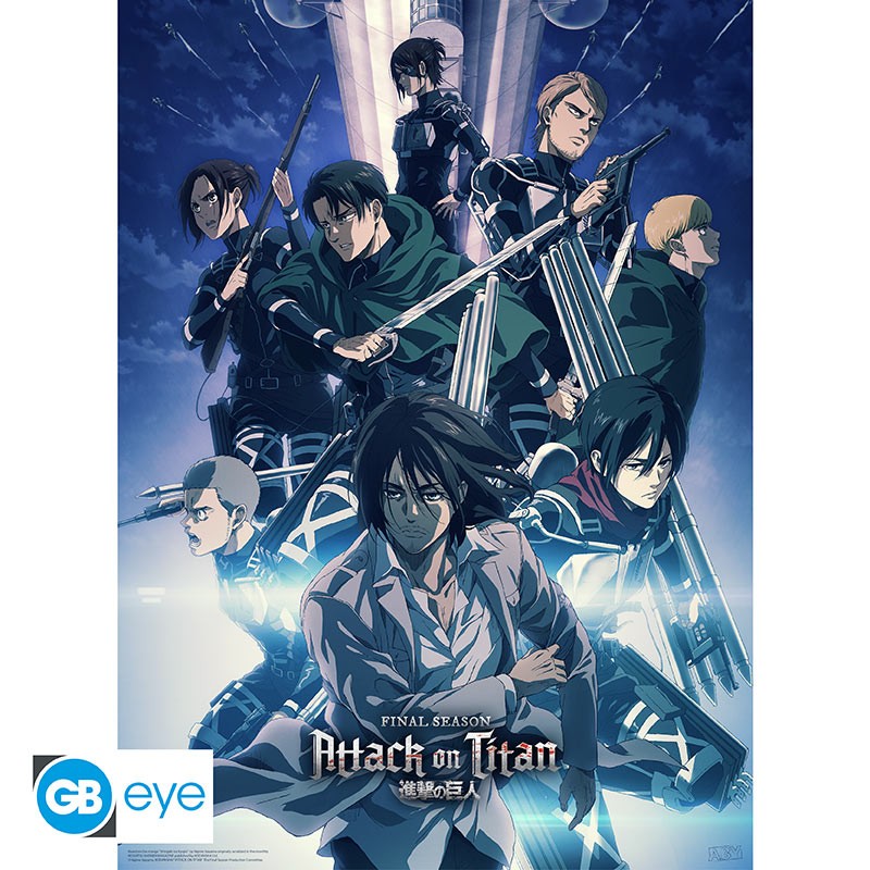 Poster - Packung mit 2 - Attack on Titan - Set 2
