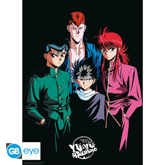 Poster - Flat - Yuyu Hakusho - Heroes