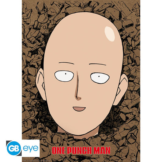 Poster - Flat - One Punch Man - Saitama