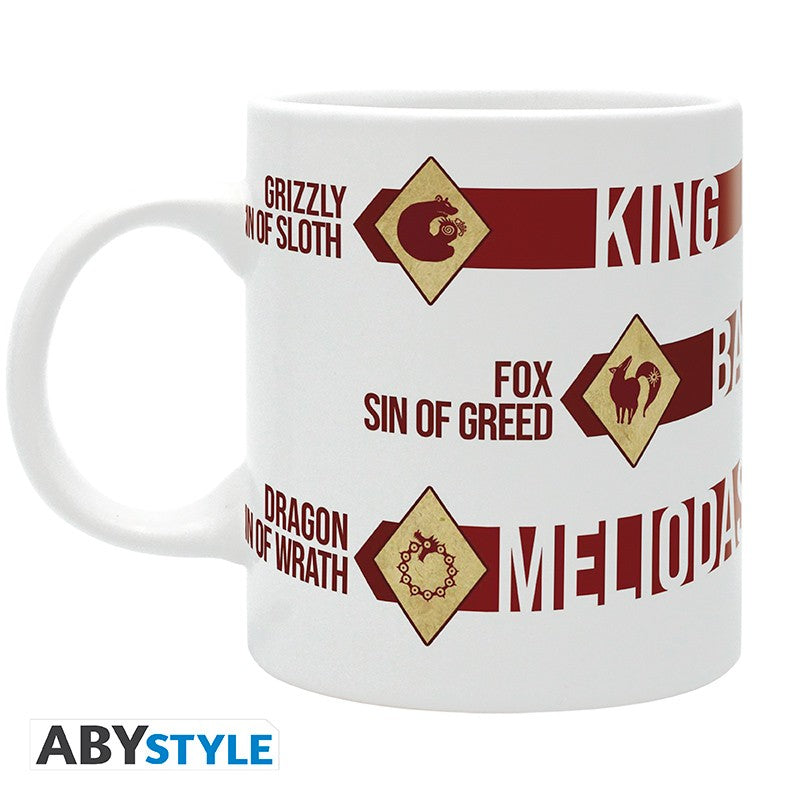 Becher - Tasse(n) - Seven Deadly Sins - Meliodas,Ban und King