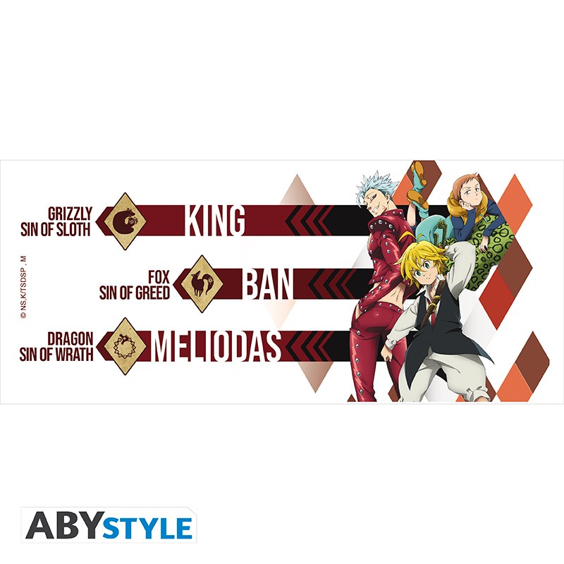 Becher - Tasse(n) - Seven Deadly Sins - Meliodas,Ban und King