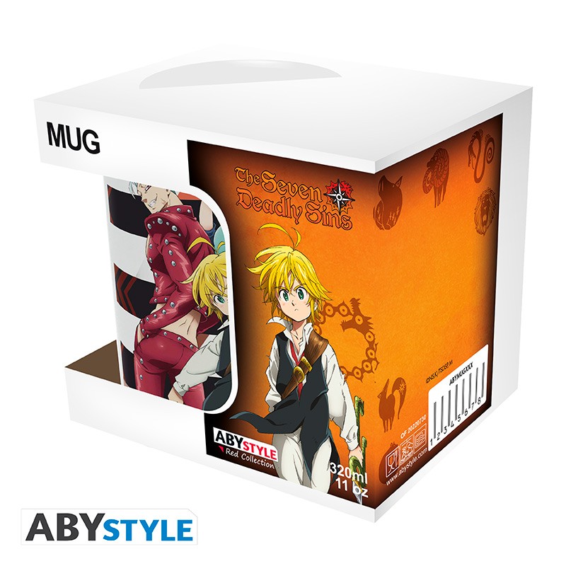 Becher - Tasse(n) - Seven Deadly Sins - Meliodas,Ban und King