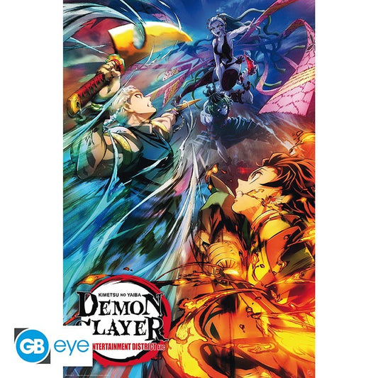 Poster - Gerollt und mit Folie versehen - Demon Slayer - Key art 2