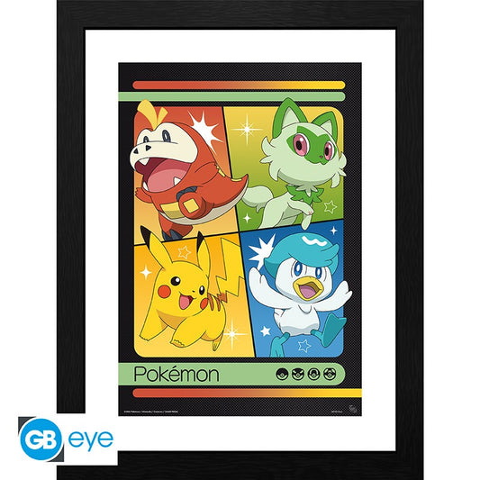 Rahmen - Pokemon - Karmesin und Purpur Starters