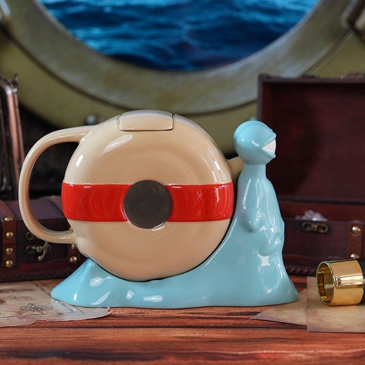 Teekanne - Tasse(n) - One Piece - Den Den Mushi