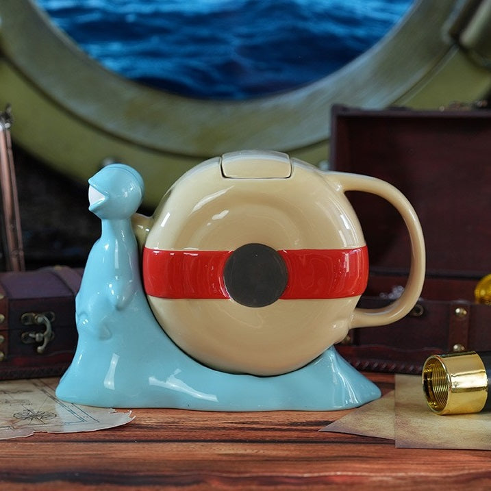 Teekanne - Tasse(n) - One Piece - Den Den Mushi