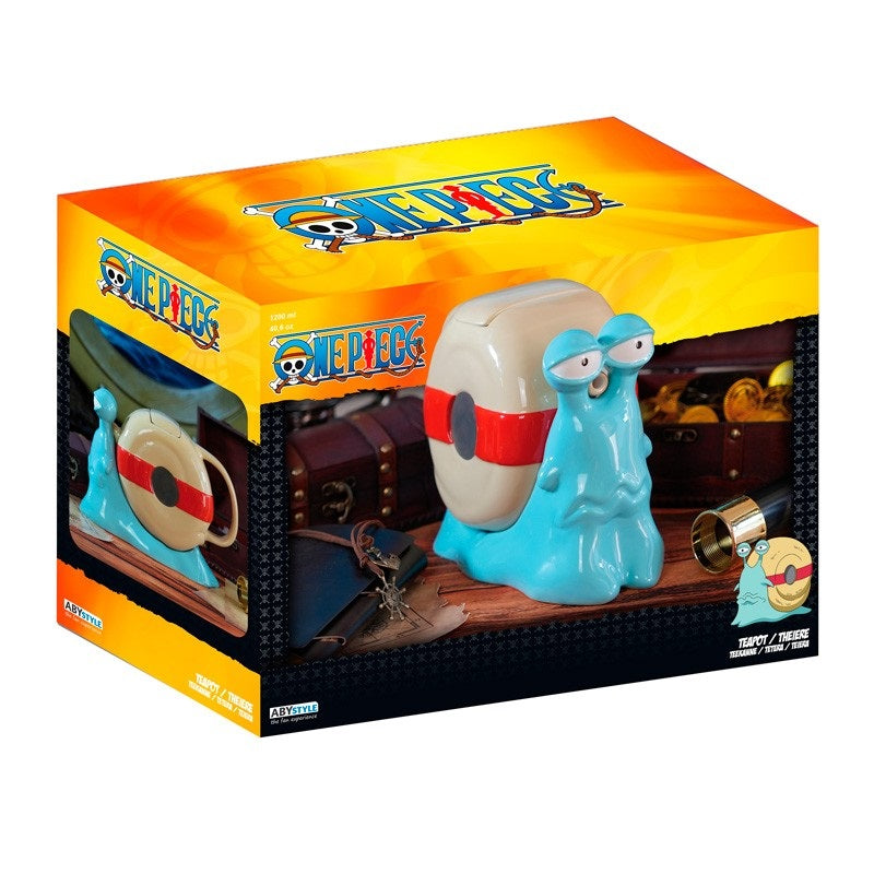 Teekanne - Tasse(n) - One Piece - Den Den Mushi