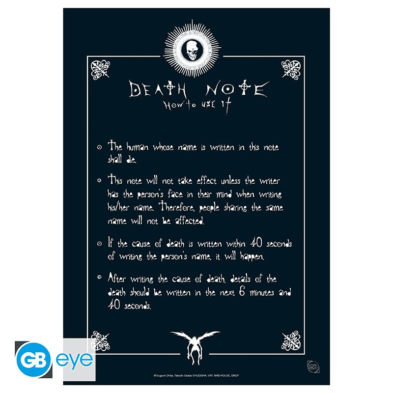 Poster - Flat - Death Note - Protagonisten
