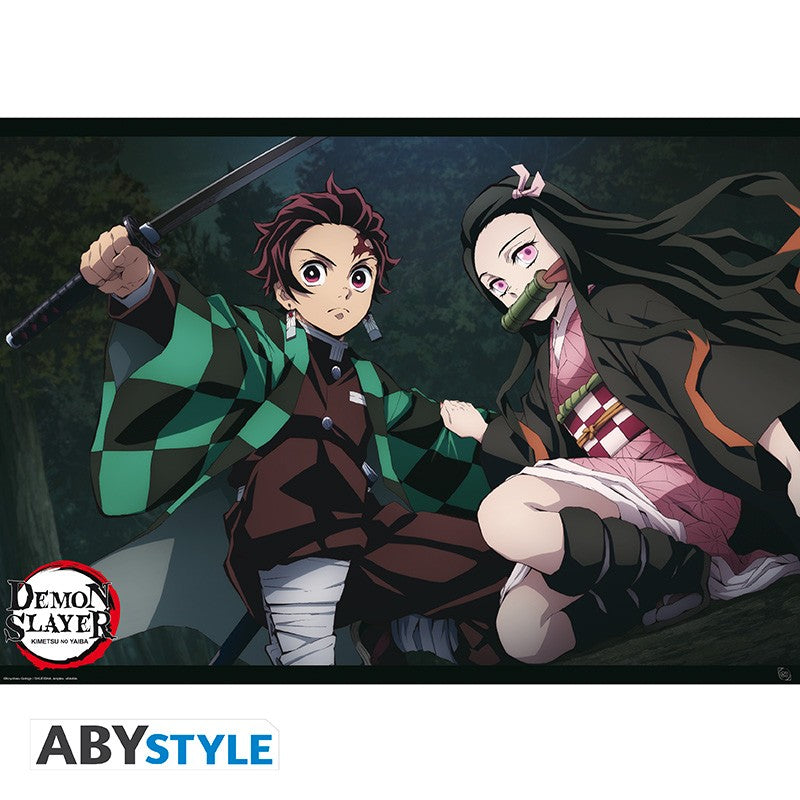 Poster - Flat - Demon Slayer - Staffel 1