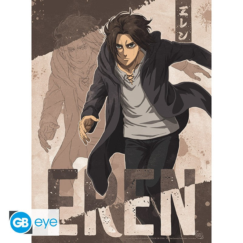 Poster - Flat - Attack on Titan - Persönlichkeiten